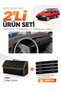 Glove Box Cover + Leather Luggage Bag + Sticker Set Compatible with Suzuki Swi̇ft (1988-1994) - Sz002