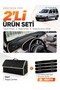 Glove Box Cover + Leather Luggage Bag Set Compatible with Renault Kangoo 2 with Airbags (2004-2008) - Re027
