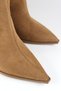 İtal Suede Tasseled Women's Thick Heeled Boots - 6