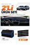 Volkswagen Tiguan (2016-2023) Compatible Dashboard Cover + Leather Trunk Bag + Sticker Set - Vw024