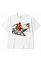 Last Kick Goal Front Football Action Design T-Shirt