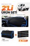Hyundai H100 (2020-2024) Compatible Torpedo Cover + Leather Luggage Bag + Sticker Set - Hu023