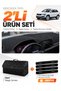 Dashboard Cover + Leather Trunk Bag + Sticker Set Compatible with Skoda Karoq (2017-2024) - Sk004