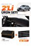 Mercedes W124 (1984-1995) Compatible Dashboard Cover + Leather Trunk Bag + Sticker Set - Mb011