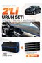 Kia Stonic (2021-2025) Compatible Torpedo Cover + Leather Luggage Bag + Sticker Set - Ki024