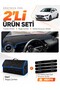 Mercedes W247 B180 B Class (2019-2022) Compatible Glove Box Cover + Leather Trunk Bag Set - Mb002
