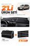 Dashboard Cover + Leather Trunk Bag + Sticker Set Compatible with Dacia Lodgy (2010-2017) - Da007