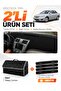 Toyota Camry (2006-2012) Compatible Dashboard Cover + Leather Trunk Bag + Sticker Set - To007