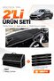Skoda Octavia (2020-2025) Compatible Dashboard Cover + Leather Trunk Bag + Sticker Set - Sk014