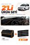 Volkswagen Caddy (2015-2019) Compatible Dashboard Cover + Leather Trunk Bag + Sticker Set - Vw002 - 2