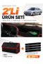 Glove Box Cover + Leather Trunk Bag + Sticker Set Renault 21 Concorde (1990-1996) Compatible - Re005 - 2