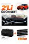 Opel Frontera (2025-Onwards) Compatible Dashboard Cover + Leather Trunk Bag + Sticker Set - Op025