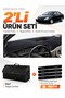 Ci̇troen C5 (2001-2004) Compatible Torpedo Cover + Leather Luggage Bag + Sticker Set - Ci007