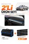 Mercedes R129 (1989-2001) Compatible Glove Box Cover + Leather Trunk Bag + Sticker Set - Mb019