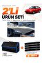 Mazda 323 Hatchback Bg Kasa (1991-1995) Compatible Dashboard Cover + Leather Trunk Bag Set - Ma005