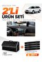 Subaru Outback (2003-2009) Compatible Glove Box Cover + Leather Trunk Bag + Sticker Set - Su005