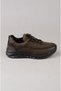 Seç Z1067 Genuine Leather Comfort Women's Shoes Khaki