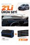 Nissan Townstar (2025-Onwards) Compatible Torpedo Cover + Leather Luggage Bag + Sticker Set - Ni023