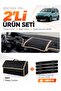 Fi̇at Doblo (2023-2026) Compatible Glove Box Cover + Leather Trunk Bag + Sticker Set - Ci015