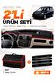 Daci̇a Dokker (2012-2020) Compatible Dashboard Cover + Leather Trunk Bag + Sticker Set - Da010