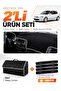 Honda Civic Ek-Ej-Em (1995-2000) Compatible Torpedo Cover + Leather Trunk Bag + Sticker Set - Ho007