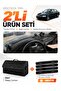 Honda Civic (1996-1998) Compatible Torpedo Cover + Leather Trunk Bag + Sticker Set - Ho006