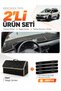 Daci̇a Jogger Screenless (2022-2026) Compatible Dashboard Cover + Leather Trunk Bag + Sticker Set - Da002