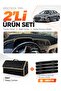 Hyundai Elantra (2017-2020) Compatible Glove Box Cover + Leather Trunk Bag + Sticker Set - Hu017