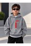 Sweatshirt (Hooded) Boys' 3 Thread Raster Printed Winter Hoodie