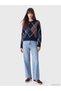 Rmz Gi̇yi̇m Farkiyla Zero Roba Collar Diamond Embroidered Women's Knitwear Sweater - 3