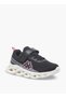Girls Logo Print Hook and Loop Sports Shoes - 2