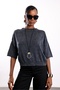 Anthracite Boat Neck Knitwear 0004 - 4