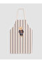 Rmz Gi̇yi̇m Farkiyla Cute Teddy Bear Printed Kitchen Apron - 3