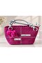 Pink Bag Hand Knitted Macrame - 5