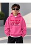 Sweatshirt (Hooded) Boys' 3 Thread Raster Printed Winter Hoodie