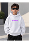 Sweatshirt (Hooded) Boys' 3 Thread Raster Printed Winter Hoodie - 2