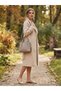 2607 Women's Handbag-Mink