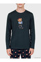 Esvab • Modern & Distinctive Printed Men's Pajama Set - 5