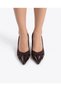 Women's Livia Bitter Brown Low Heel Stiletto - 5
