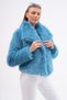 Wide Collar Feathered Jacket - 4