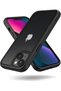MobNano Compatible with iPhone 13/14 Case, with Multicolor Protective Shockproof Bumpers, Crystal Cl