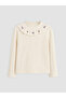 Esvab • Modern & Distinctive Embroidered Ruffled Girls' T-Shirt - 2