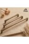 Paris Matte Antique Yellow 128 mm Handle Luxury Country Kitchen Furniture Cabinet Drawer Handle