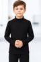 Girls Boys Ribbed Turtleneck Long Sleeve Basic Top 4-8 Years