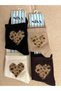 Heart Pattern Short Conch Set of 4 - 2