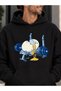 Unisex Iron Egg Design Printed Sweatshirt - 2