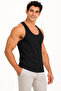 Men's Cotton Thick Strap U-Neck Comfortable Cut Daily Basic Sports Undershirt Anti-Sweat Breathable Underwear - 3