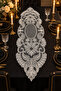 Lace-Look Runner for Everyday Use and Special Occasions – for Dining Table, Nightstand, Coffee Table, and Display Cabinet - 4
