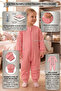 Fiber Filled 2.5 Tog 100% Cotton Combed Cotton Lined Premium Quality Girls' Sleeping Bag Pink - 4