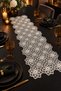 Lace-Look Decorative Runner for Dining Table, Nightstand, Coffee Table, and Display Cabinet – Elegance for Everyday and Special Tables